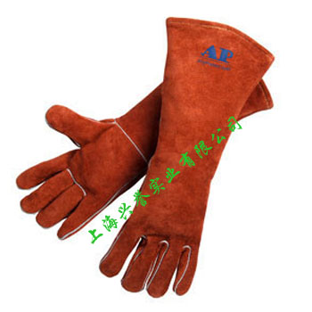 AP-2056咖啡色加長(zhǎng)焊接手套