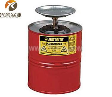 Justrite 4升鋼制活塞罐 10308Z